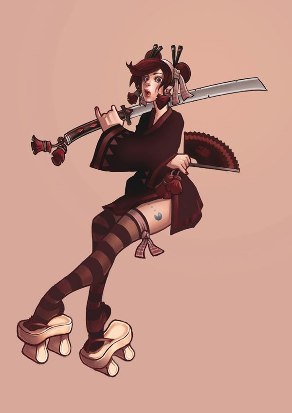 Daily Inspiration: Pin-Up Girls and Caricatures by Serge Birault 4 Pin-Up Girls and Caricatures by Serge Birault