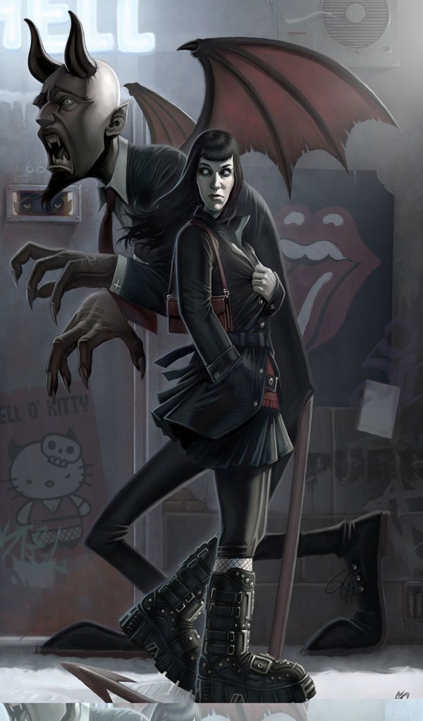 Daily Inspiration: Pin-Up Girls and Caricatures by Serge Birault 5 Pin-Up Girls and Caricatures by Serge Birault