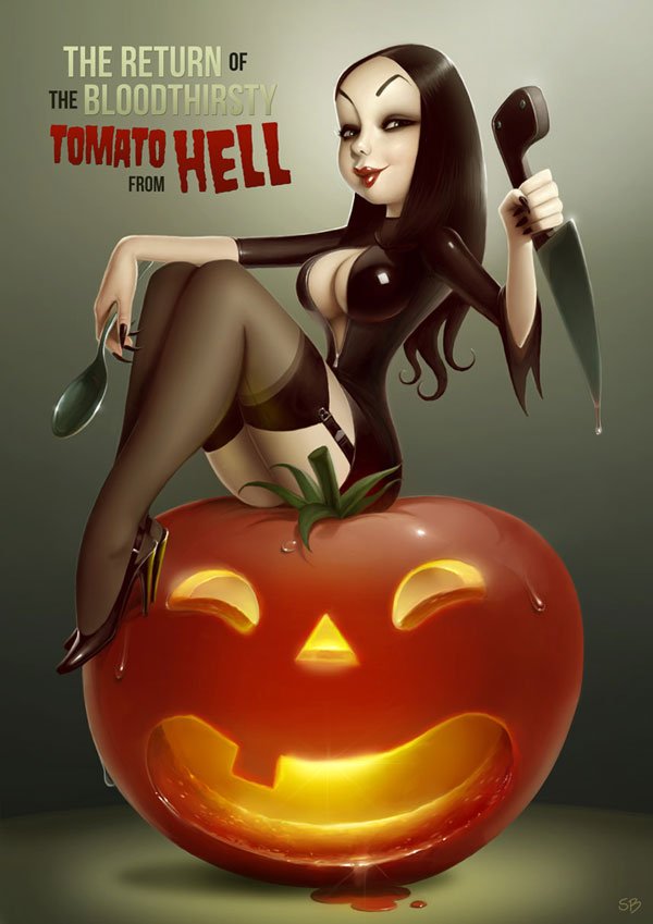 Daily Inspiration: Pin-Up Girls and Caricatures by Serge Birault 9 Pin-Up Girls and Caricatures by Serge Birault