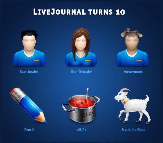 LiveJournal is celebrating its 10th Anniversary!