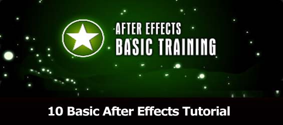 10 Basic After Effects tutorials for beginners