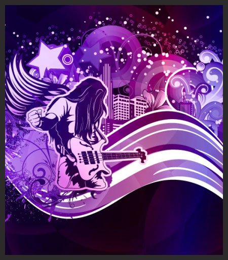 0721-music-poster 0721 music poster Vectorious.net – A Cool Destination for Stock Vector Images
