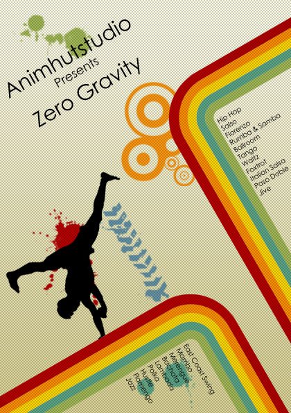 preview2 Create a retro style dance flyer