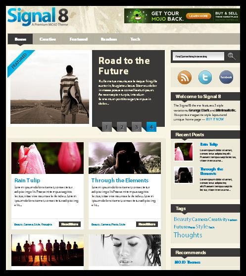 preview_mojothems preview mojothems Giveaway Day28: Win signal8 WordPress Theme - MojoThemes