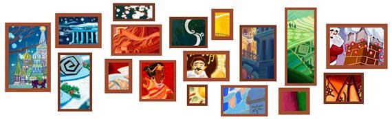 Today S Google Doodle Happy Holidays