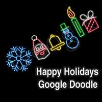 Today’s Google Doodle : Happy Holidays