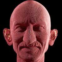 Davidmach Amazing Works of Sculpture Match-heads & Postcards