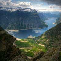 Today’s Picture #8 Trolltunga – Norway – amazing View from the Hill Top