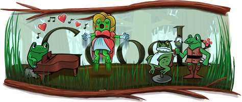 Today’s Google Doodle Homepage : Gioachino Rossini