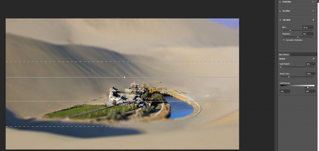 Photoshop CS6 Tutorials: Create Tilt-shift photography