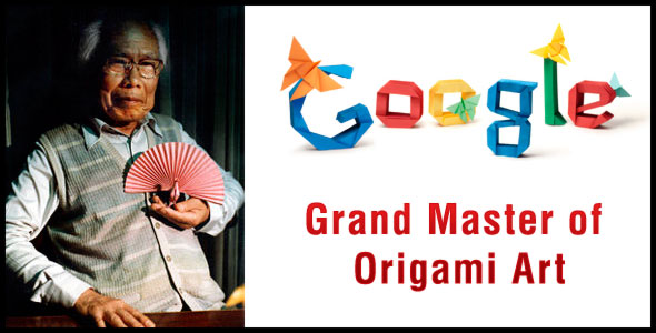 Today’s Google Doodle : Akira Yoshizawa 101’st Birthday