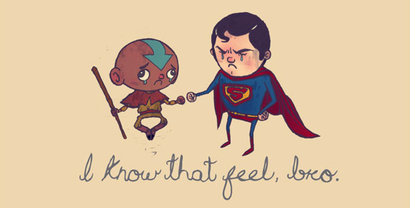 Inspiration: Epic Fist Bump of Super Heroes and their problems