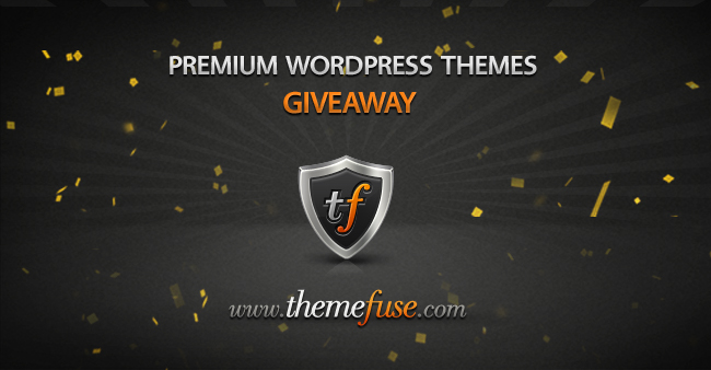 Giveaway: 3 Premium WordPress Themes from ThemeFuse