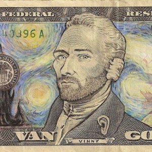 Famous People Drawn in US Dollar – Creativity Vs Money
