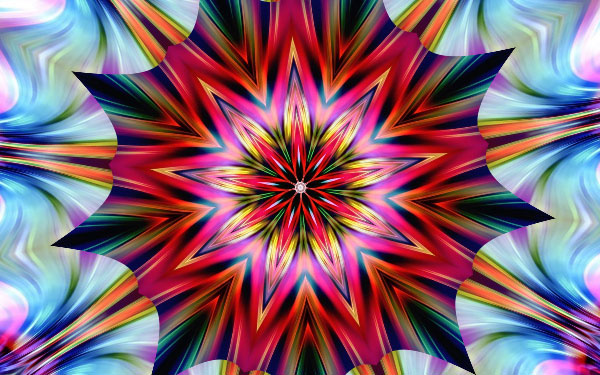 Colorful Kaleidoscope Abstract Design for Inspiration