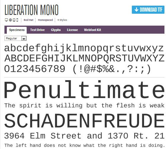 Download Monospace Free Commercial Fonts