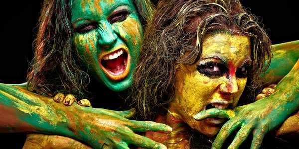 Exotic Portraits in Paints – Photography by Physiotherapist