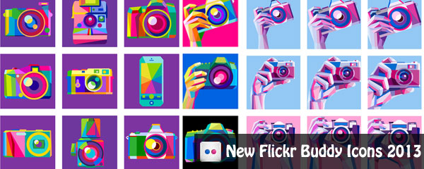 Buddy icons and Avatars for New Flickr 2013
