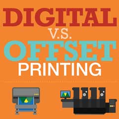 Truth of Offset Printing Vs Digital Printing [Infographic]