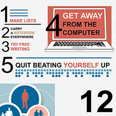 25+ Simple Ways to Stay Creative [Infographic + Video]