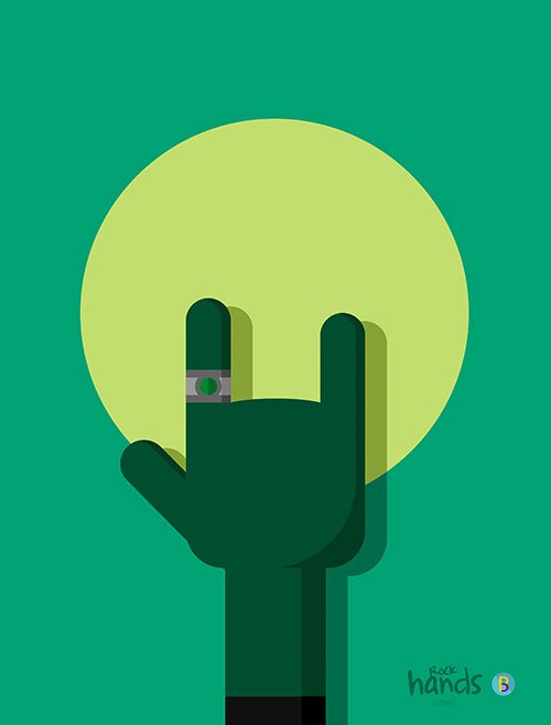 Super Heroes Rock Hand Expression (5)