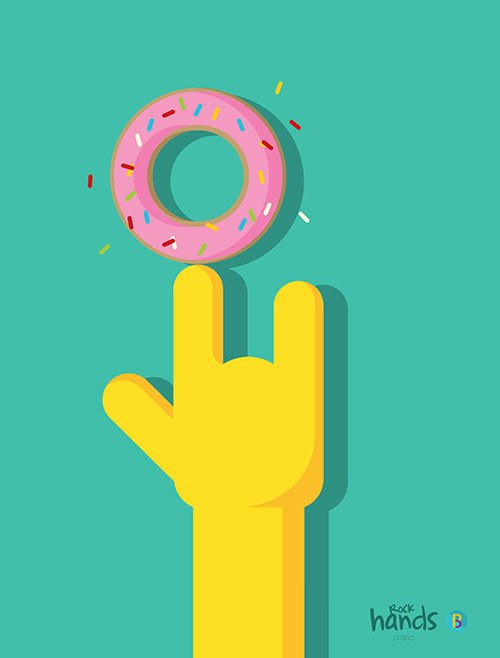 Super Heroes Rock Hand Expression (7)