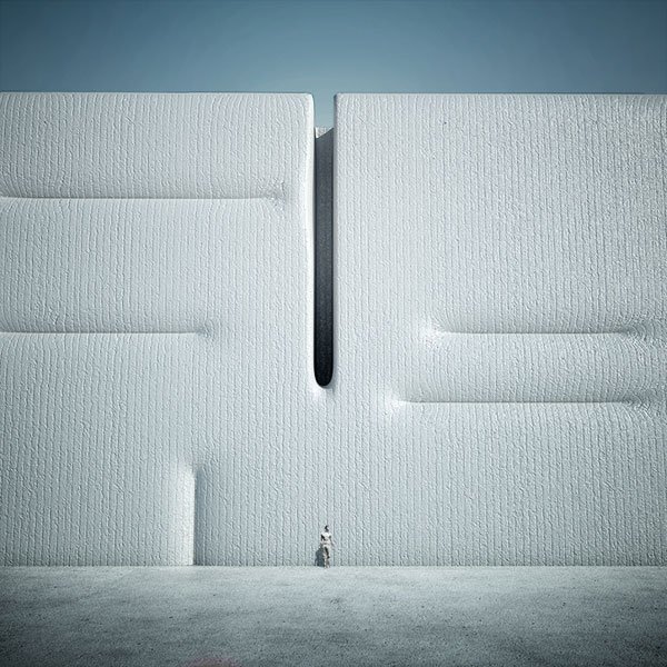 Architectural 3D Illustration - White Series 7 Segmentum-effundensque