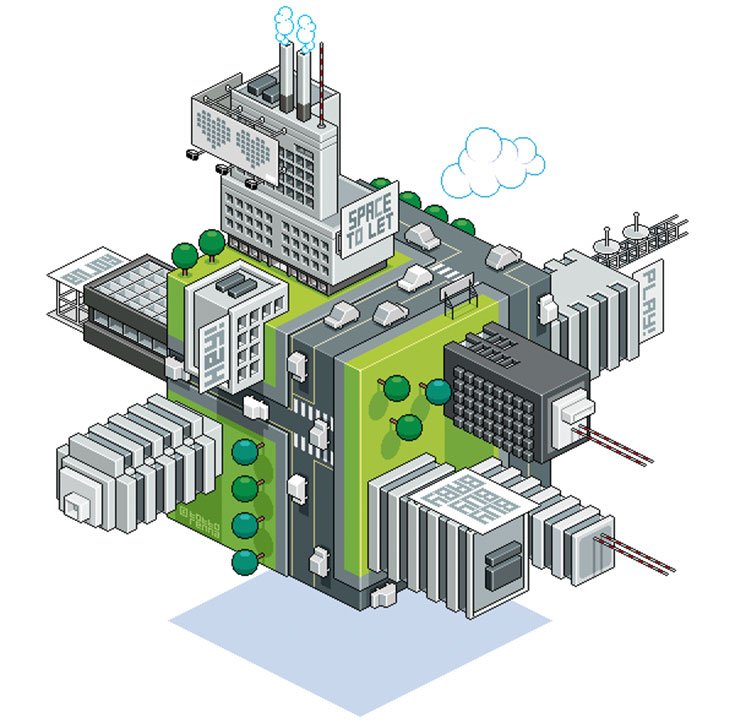 Pixel Art Characters Inspiration of Super Totto 5 pixel art Isometric inspiration