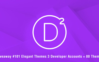 Giveaway #101 Free Elegant Themes Developer Account
